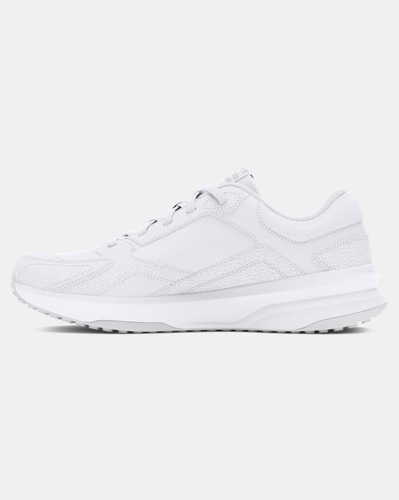 Men's UA Edge Leather Training Shoes in White image number 1